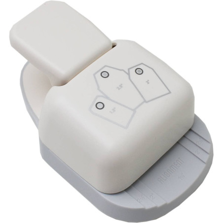 Upikit 3 Size Tag Punch - 1.5 ",2.5" , 2"