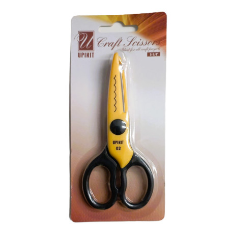 Upikit Pattern Craft Scissors - Scallop