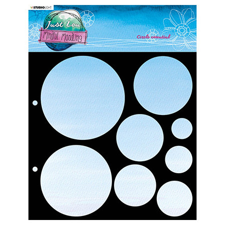 Studio Light Just Lou Stencil/Mask - Circle