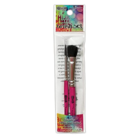 Ranger Dylusions Dyamond Brush Set - 2pc