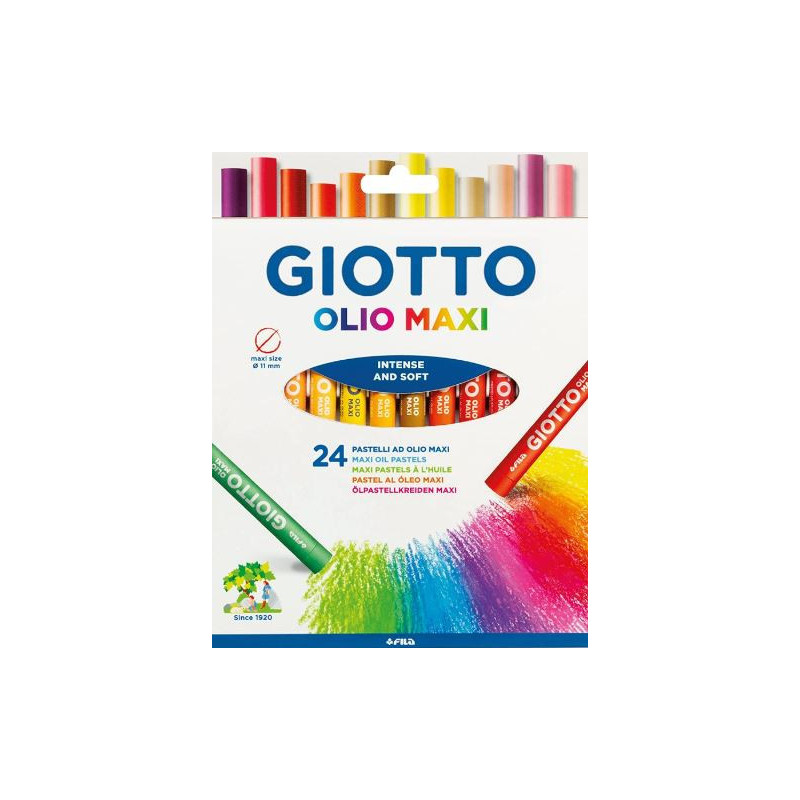 Giotto - Oil Maxi Pastels 24 piece
