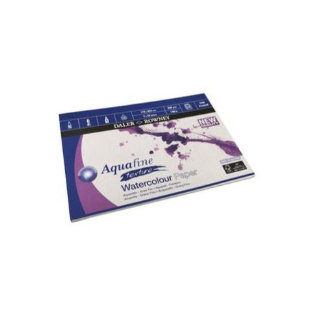 Daler Rowney Aquafine Watercolour Postcards 148 x100mm, 12 sheets, Cold Pressed
