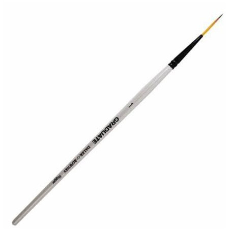 Daler-Rowney Dark Tip Synthetic Rigger Graduate Brush- 1