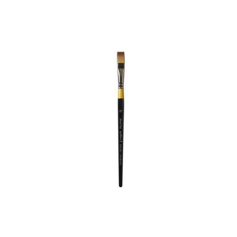 Daler-Rowney System3 Short Handled Flat Brush 1/2"