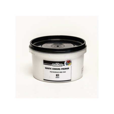 Zellen White Canvas Primer 250ml
