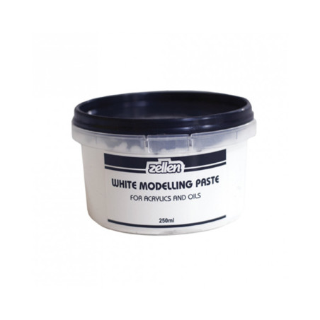 Zellen White Modelling Paste 250ml