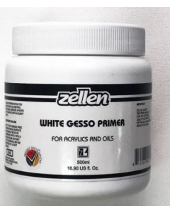 Zellen White Gesso Primer...