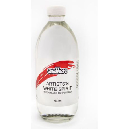Zellen Artists White Spirit (Odourless) 500ml