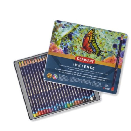 Derwent Inktense Pencils 24pc Tin