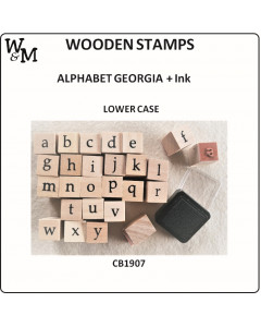 Stamp Wooden ALPHABET...