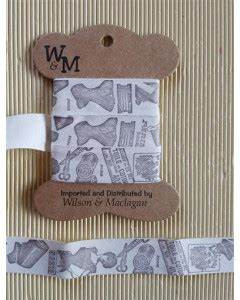 W&M Printed Ribbon Vintage...