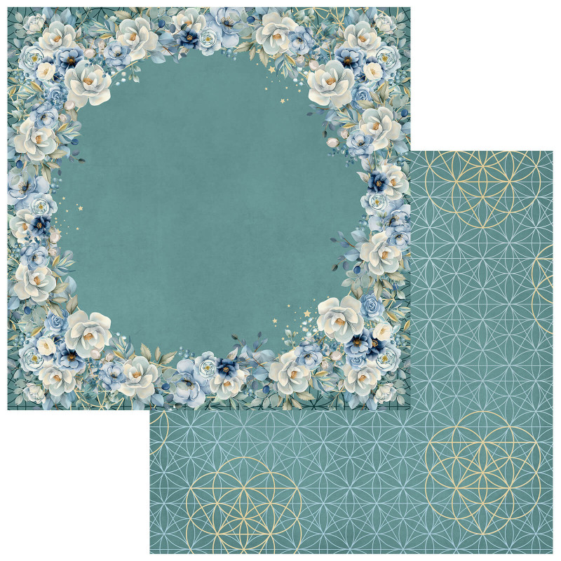 49 and Market Starlight Dream 12 x 12 Scrapbook Paper- Magical