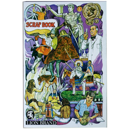 Croxley Scrap Album 350×240- Blue Paper