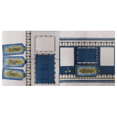 Scrapbook Studio Paper Kits - Relax