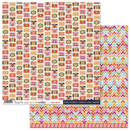 Penelope Dee Life of Smiles 12x12 Paper - Shine Bright