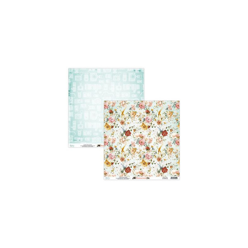 MIntay Mamarazzi 12 x 12 Scrapbook Paper 05