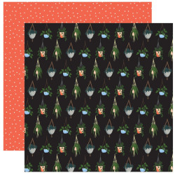 Echo Park Plant Lady 12 x 12 Scrapbook Paper - Hanging Plants