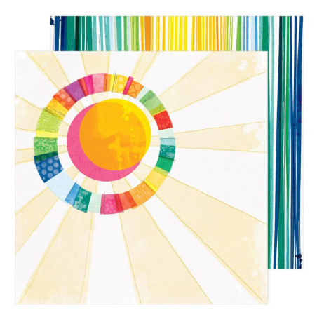 Vicky Boutin 12x12 Bold and Bright Paper - Light of Day