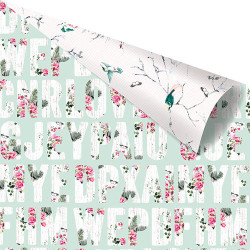 Prima Marketing Havana 12 x 12 Scrapbook Paper - Beautiful Messages