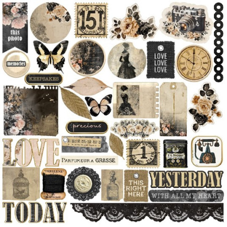 Scrap Collections 12X12 Beautiful Rose Paper 006