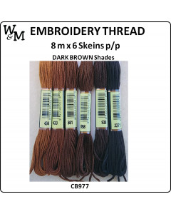 W&M Embroidery Thread DARK...