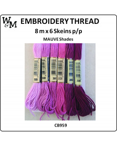 W&M Embroidery Thread MAUVE...