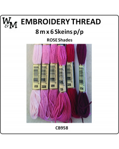 W&M Embroidery Thread ROSE...