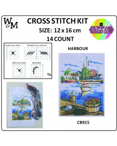 W&M Cross Stitch KIT...