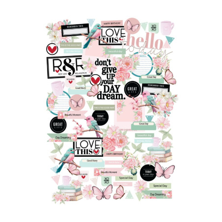 Uniquely Creative Day Dream Creative Cuts/Ephemera Pack