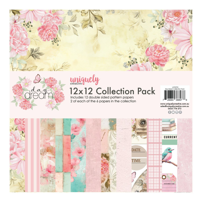 Uniquely Creative 12x12 Scrapbook Paper Pack - Day Dream