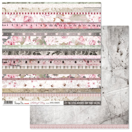 Penelope Dee Ashleigh May 12 x 12 Scrapbook Paper - Joyful Moments