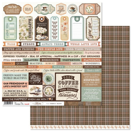 Penelope Dee Mocha Paper - Perfect Blend