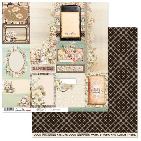 Penelope Dee Mocha Paper - Espresso