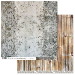 Penelope Dee Basically Mocha 12 x 12 Scrapbook Paper - Organic