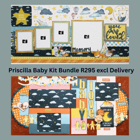 Scrapbook Studio Paper Kit -By Priscilla Good Night