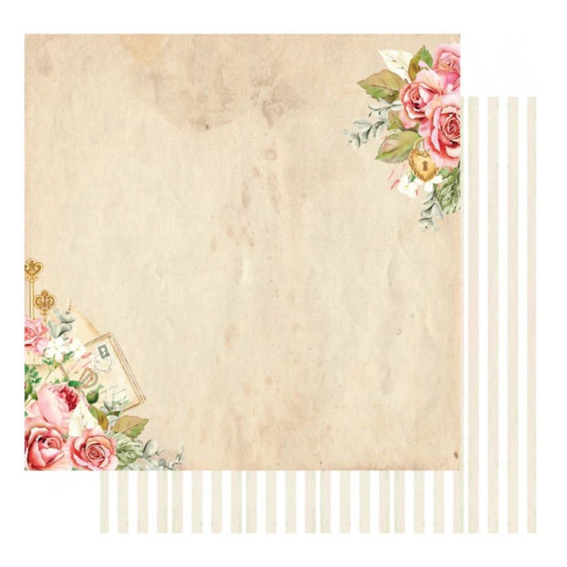 Uniquely Creative The Story Garden 12 x 12 Scrapbook Paper - Curious