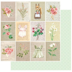 Uniquely Creative The Story Garden 12 x 12 Scrapbook Paper - Stories