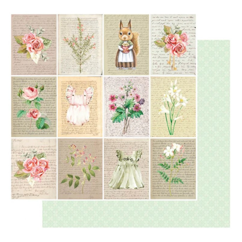 Uniquely Creative The Story Garden 12 x 12 Scrapbook Paper - Stories