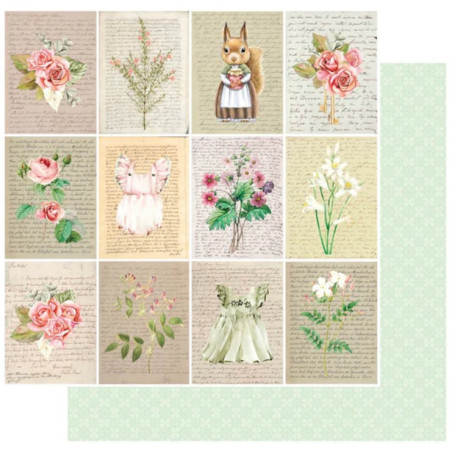 Uniquely Creative The Story Garden 12 x 12 Scrapbook Paper - Stories