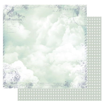 Uniquely Creative Scenic Route 12 x 12 Scrapbook Paper - Are We There Yet