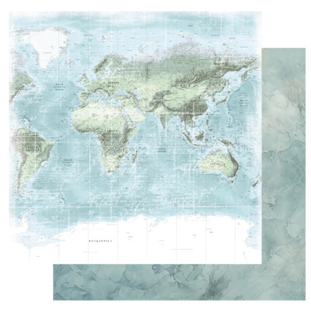 Uniquely Creative Scenic Route Paper See the World