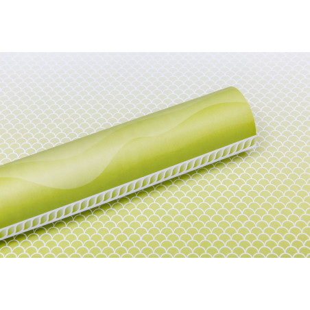 Lady Pattern - Mermaid Tails Paper Green Chartreuse