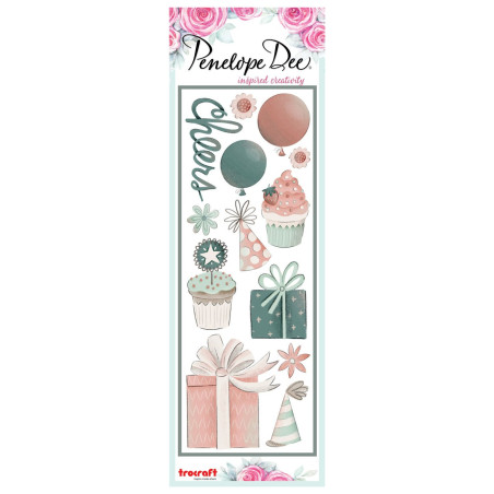 Penelope Dee Cheers Journal Stickers