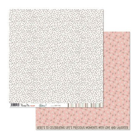 Penelope Dee Cheers 12 x 12 Scrapbook Paper - Party Time
