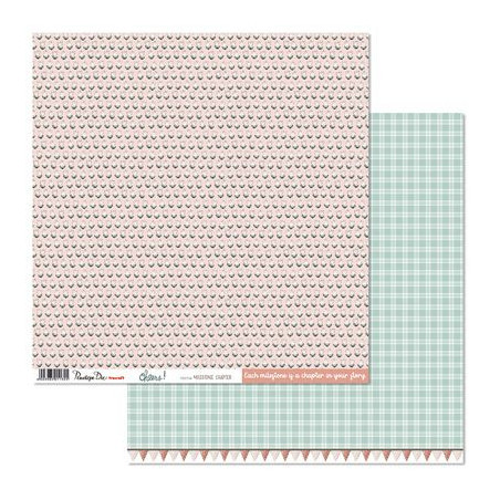 Penelope Dee Cheers 12 x 12 Scrapbook Paper Milestone Chapter