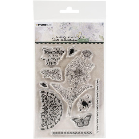 Studio Light Jenine's Mindful Art Collection Essentials Clear Stamp