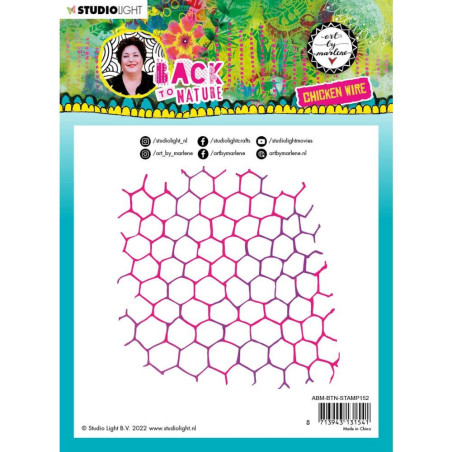 Studio Light Back to Nature Clear Stamp - Chicken Wire