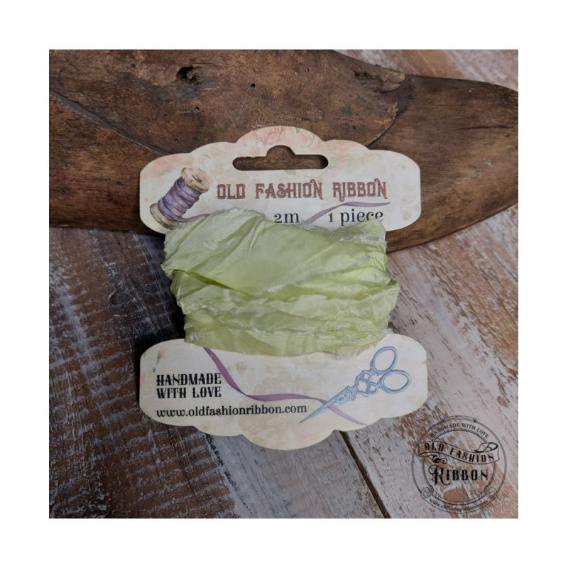 Old Fashion Ribbon - Light Lemon