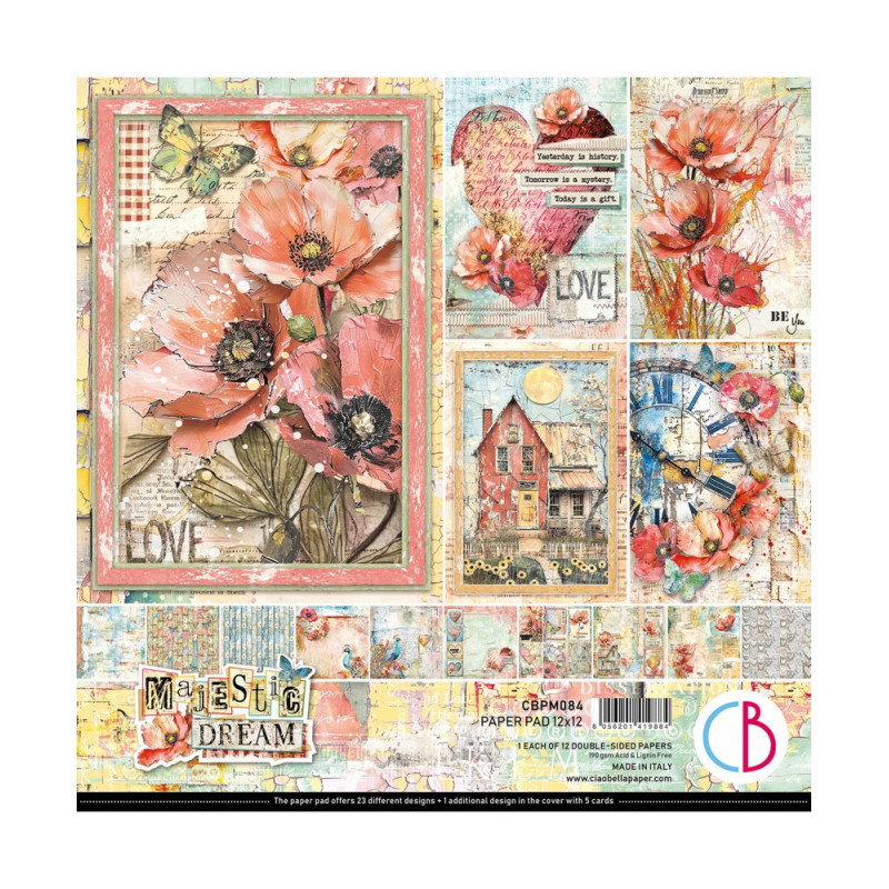 Ciao Bella 12x12 Paper Pack - Majestic Dream