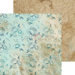 Craft O clock Ocean Deep 12 x 12 Scrapbook Paper - 05